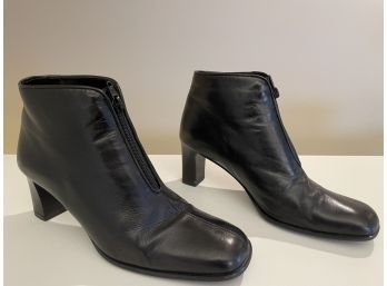 Women's Leather Sesto Meucci Boots With Heel