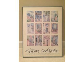 Framed Charleston South Carolina  Poster