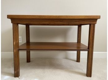 Oak Library/center Table