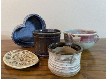 Lot Of Art Pottery