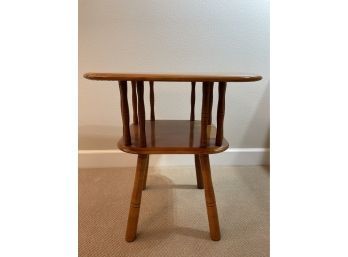 Vintage Cherry Colonial Style Occasional Table