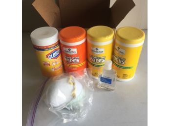 Lot Of Disinfecting Supplies