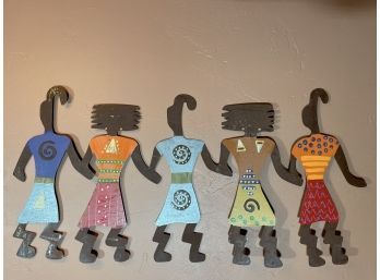 'Feminist Five' Metal Wall Sculpture