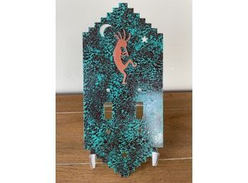 Metal Kokopelli Wall Switch Cover