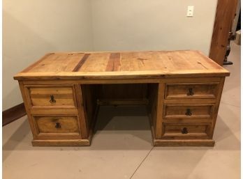 Rustic Pine Desk