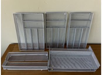 Lot Of Metal Drawer Dividers