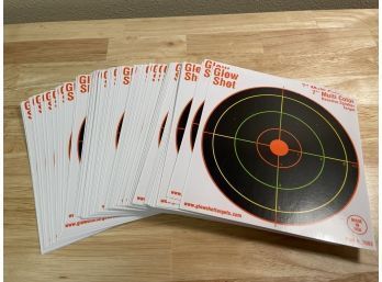 Lot Of Glow Shot Reactive Splatter Targets