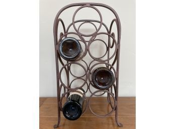 Iron Wine Rack