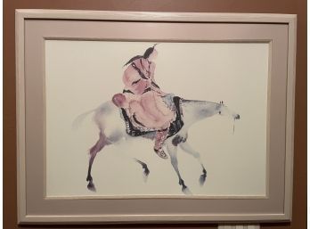 Framed Carol Grigg Lithograph