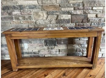 Rustic Pine Hall/ Sofa Table