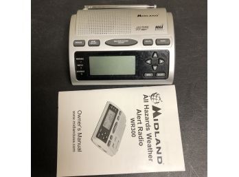 Midland All Hazards Weather Alert Radio