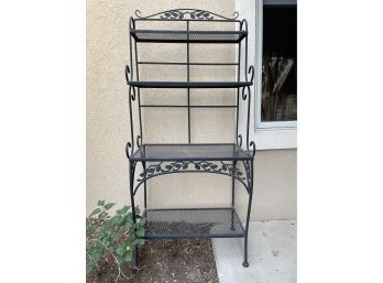 Metal Patio Baker's Rack By OW Lee