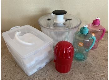 Lot Of Plastic Kitchen Accessories