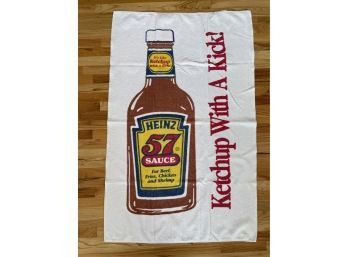 Lot Of 5 Vintage Heinz 57 Beach Towels