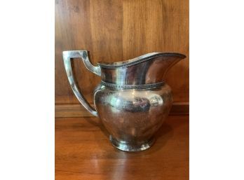 Vintage Silver Water Pitcher