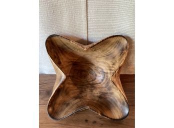 Hand Carved Wooden Bowl