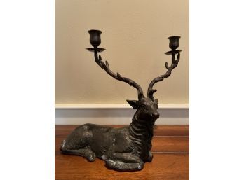 Stag Candle Holder