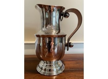 Vintage Mid-century Silver Plate Carafe