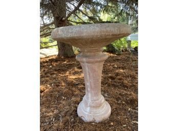 Concrete Bird Bath