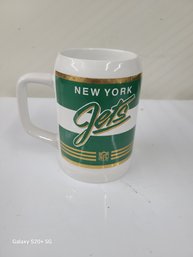 New Retro New York Jets N F L Coffee Mug