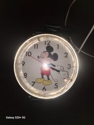 Walt Disney Mickey Mouse Wall Clock Retro