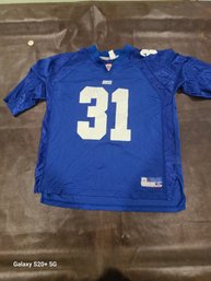 Vintage Seahorn Jersey Number Thirty One New York Giants XL
