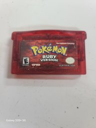 Pokemon Ruby Version Gameboy Advance Game GBA Game Boy Advance Game