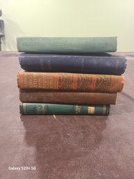Collection Of Books From The 1800s To  Early 1900s