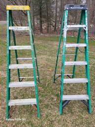 Set Of 2 Step Ladders 6'