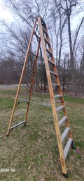 12 Foot Husky Oversized Step Ladder