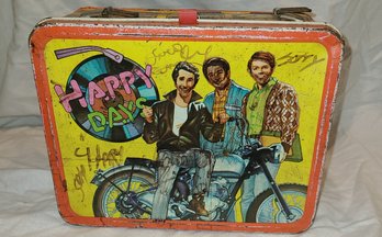 Happy Days TV Show Vintage Metal Lunch Box 1976