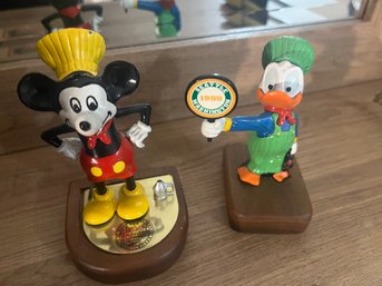 Disney Mickey And Donald Duck Seattle, WA Figurines