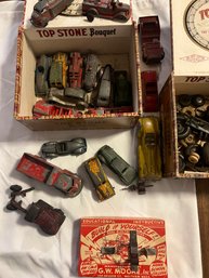 Vintage Model Cars With Kits And Parts