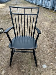 Black Vintage Nichols And Stone Chair