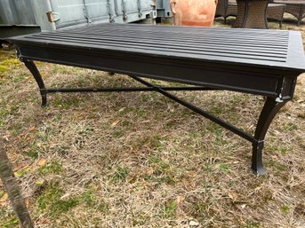Outdoor Metal Patio Coffee Table