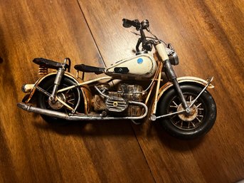 Decorative Motorcycle With Stand 12' L