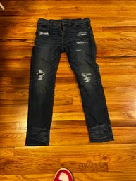 Brand New Abercrombie Skinny Jeans With Tags, Size 33x32