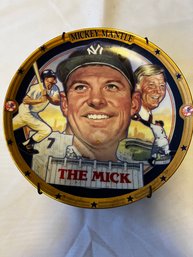 Mickey Mantle Dish The Hamilton Collection 1995