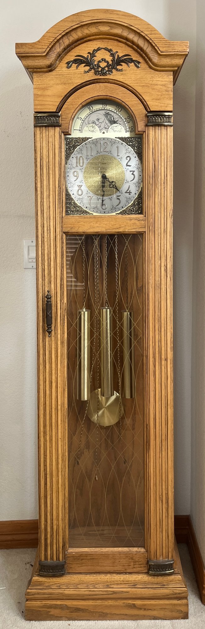 Vintage Piper Grandfather Clock 176612