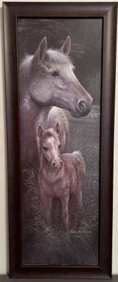 Meredith's Tammy By Ruane Manning Canvas Art In Frame