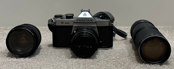 Vintage Asahi Pentax K1000 Camera
