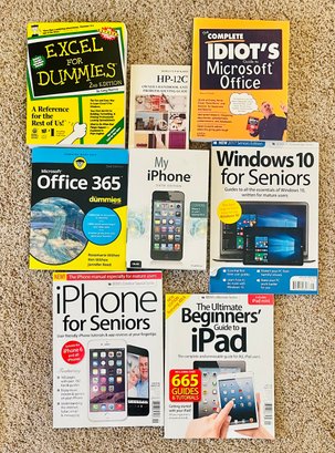 Lot Of How To Books Including IPhone For Seniors And More