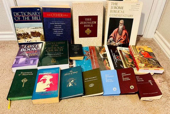 Collection Of Assorted Religious Books