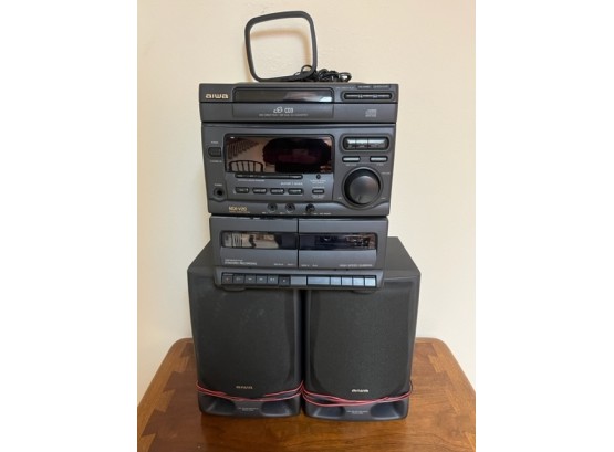 AIWA HI-FI SYSTEM NSX-S202 - 2 cassette, 3 lettori CD e sintonizzatori