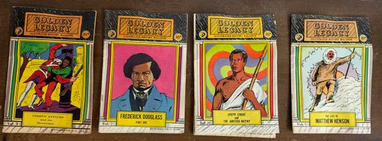 Collection Of Vintage Golden Legacy Illustrated History Magazines
