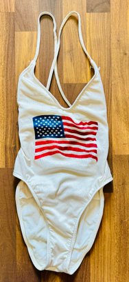 Frederick's By Hollywood Vintage One Piece U.S.A One Piece Bathing Suit