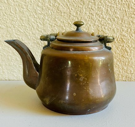 Indian Brass Tea Kettle