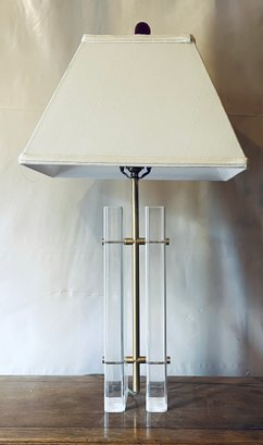Modern Clear Acrylic Lamp