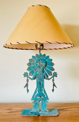 Southwestern Native American Table Lamp