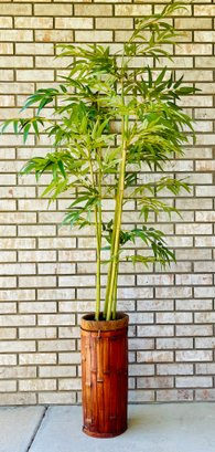 Faux Bamboo Tree Potted Tree